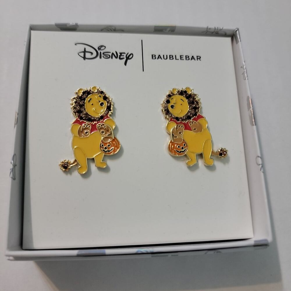 Disney x Baublebar Winnie the Pooh Halloween Stud Earrings